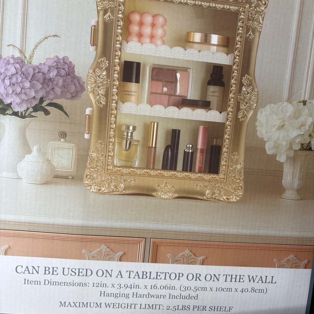 VIRAL Five Below Gilded Glam Display Shelf- Room 2 Room - Picture 5 of 5